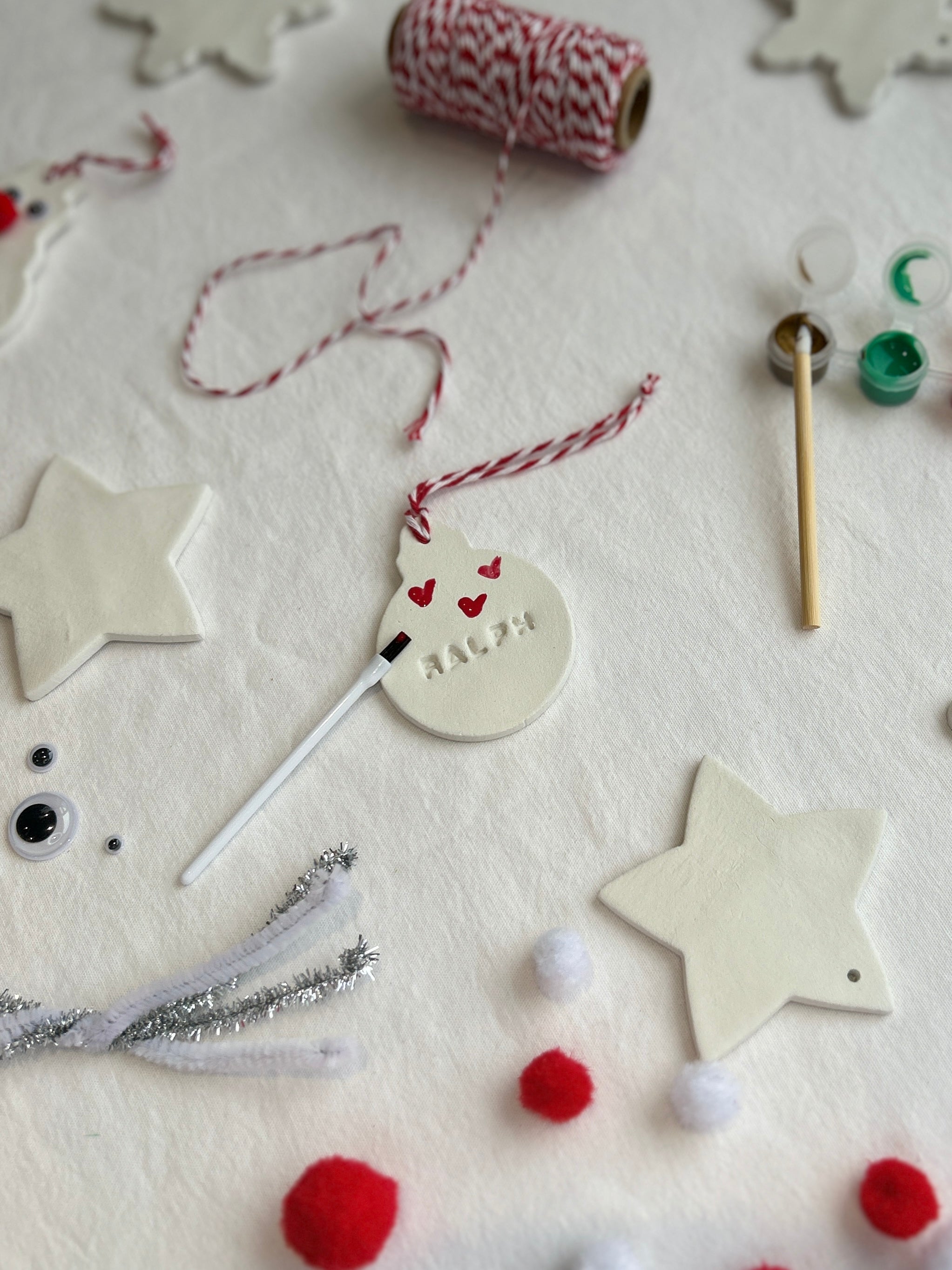 Personalised Paint Your Own Baubles