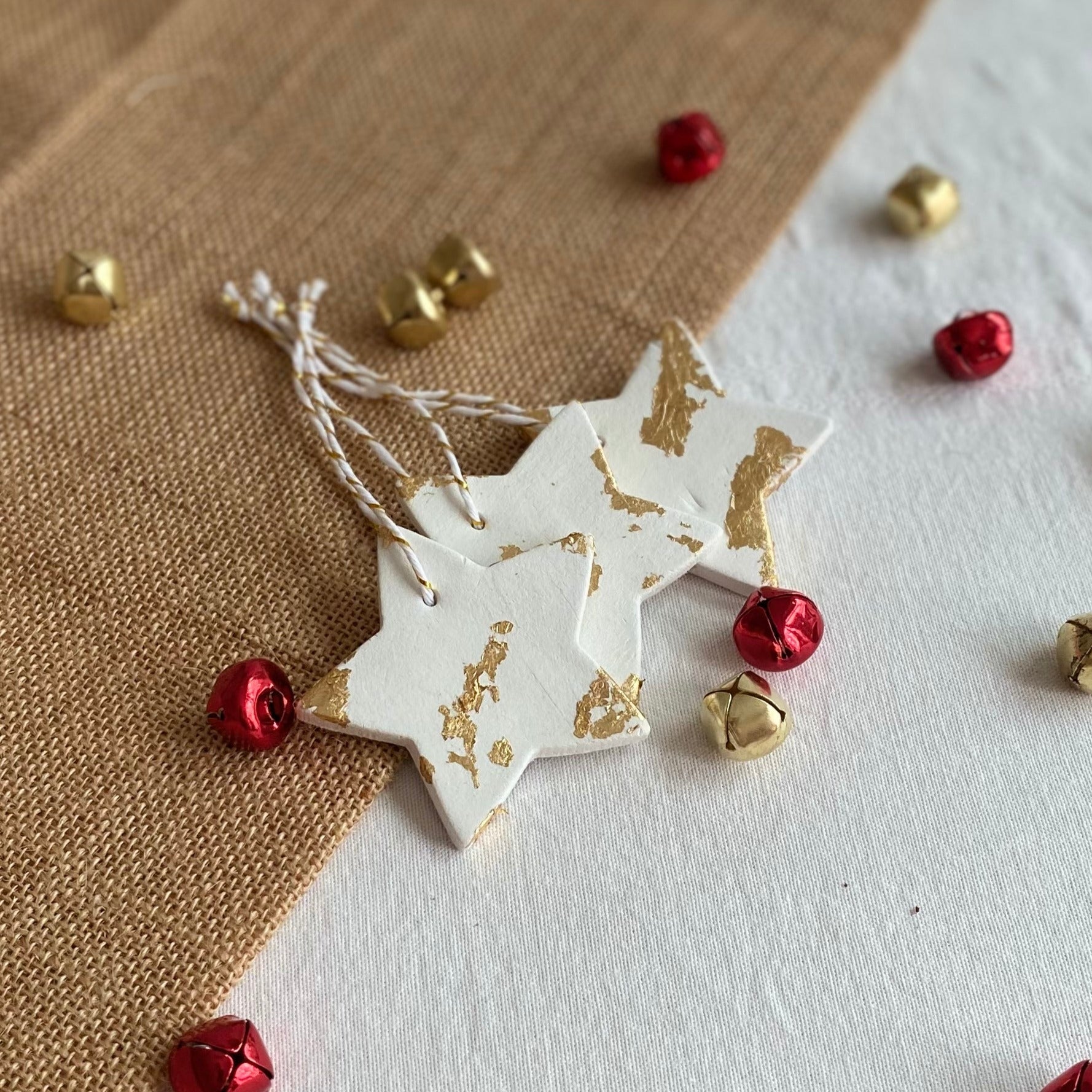 Gold Leaf Stars