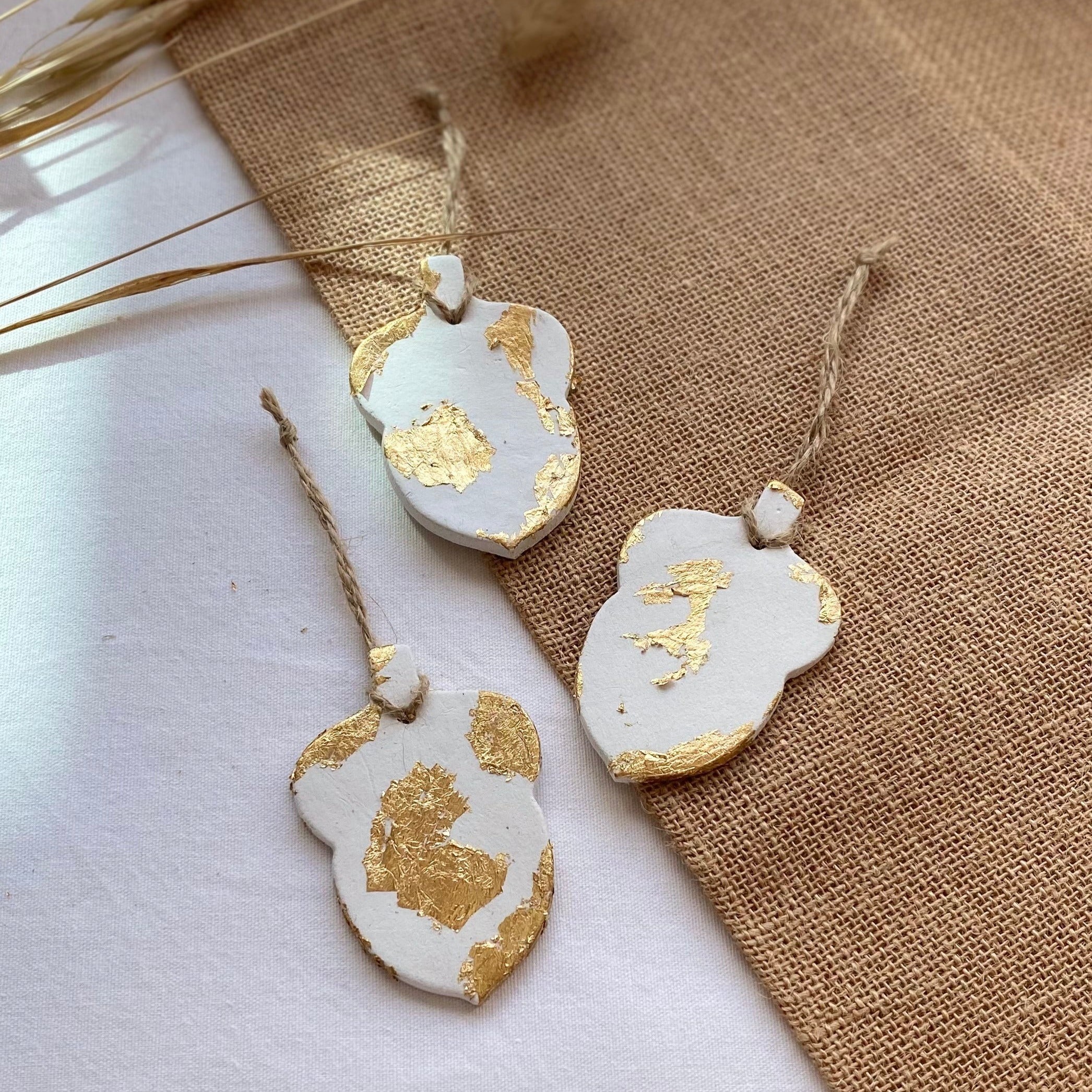 Gold Leaf Acorns
