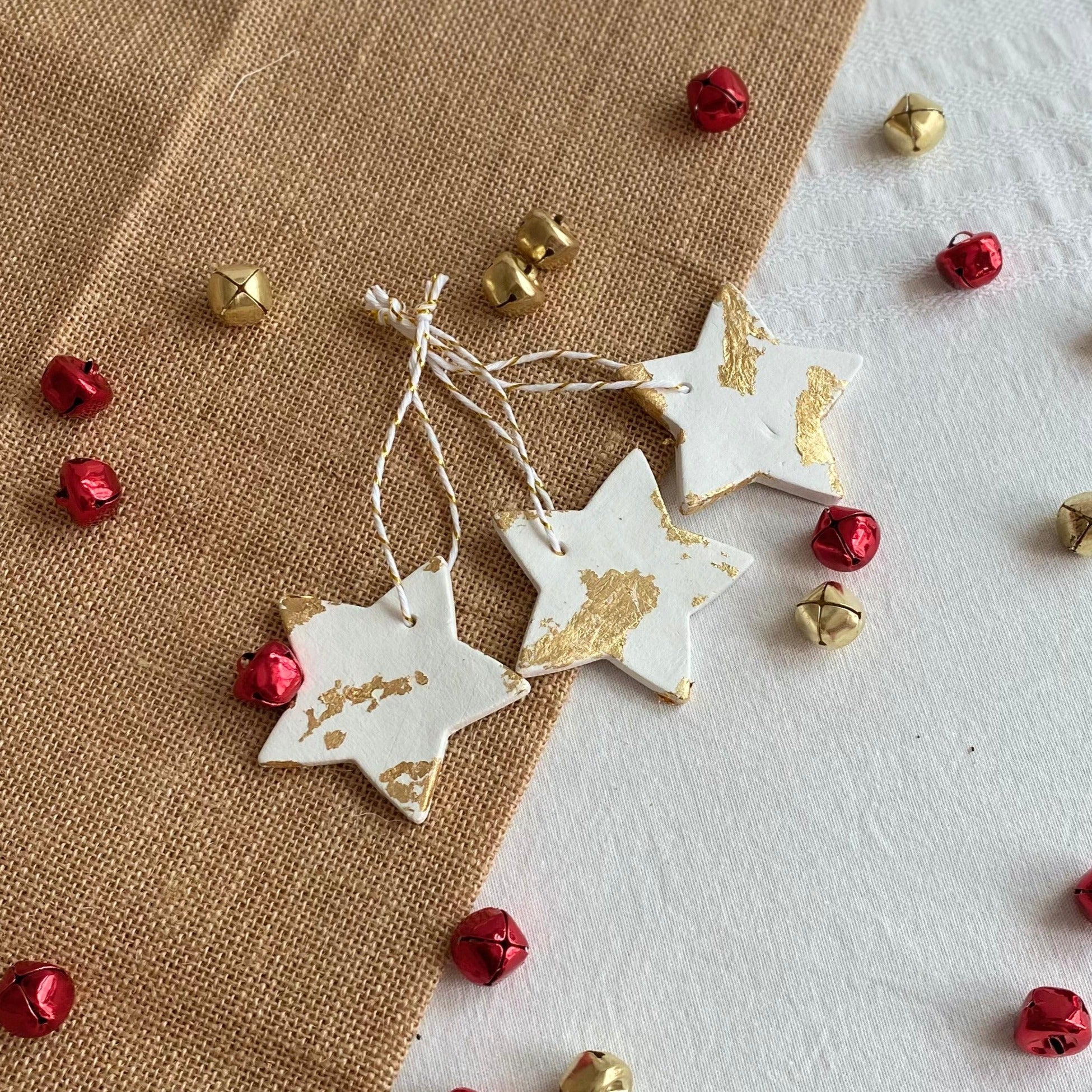 Gold Leaf Stars