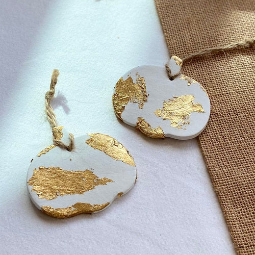 Gold Leaf Pumpkins