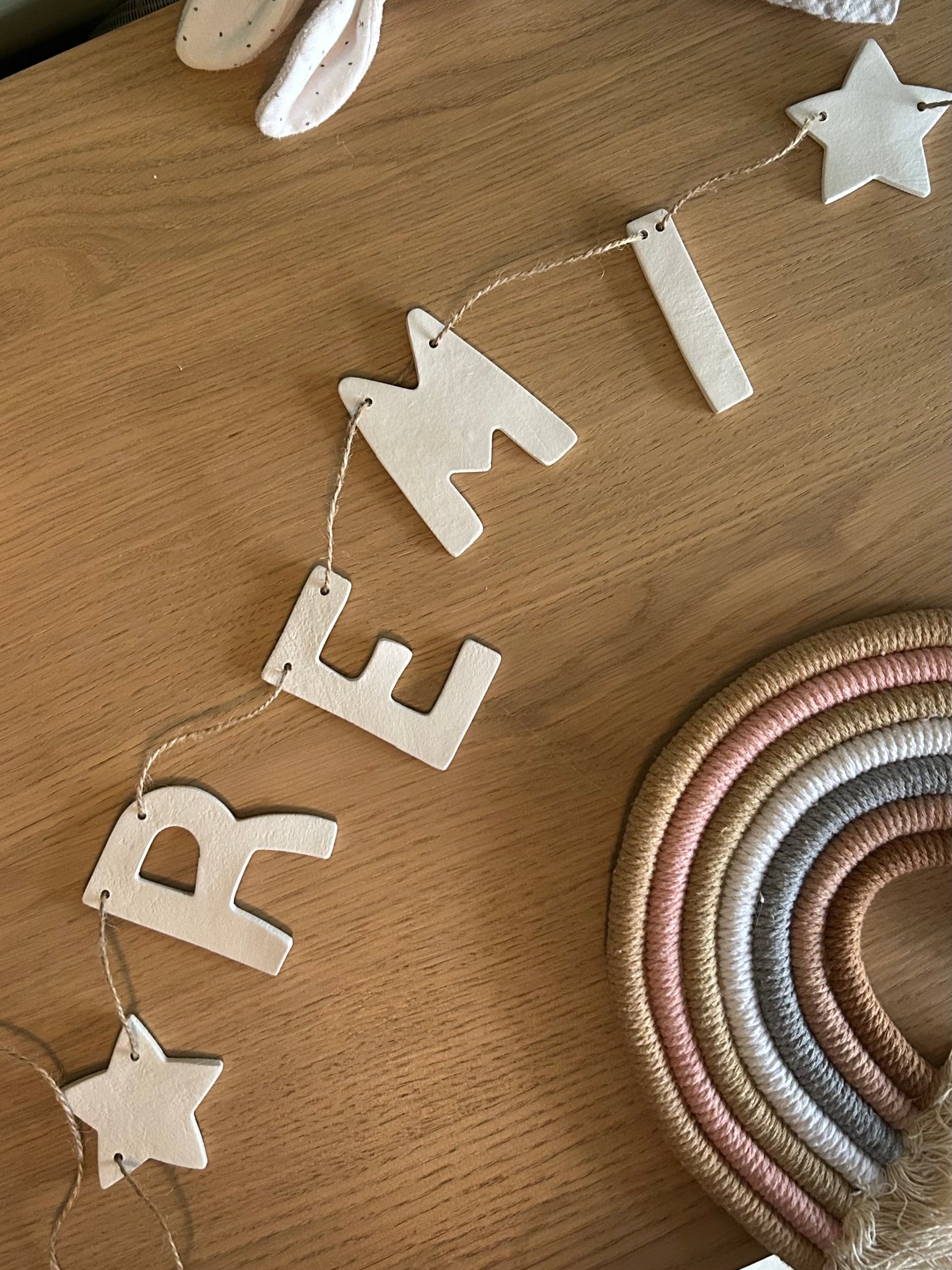 Personalised Bunting With Stars