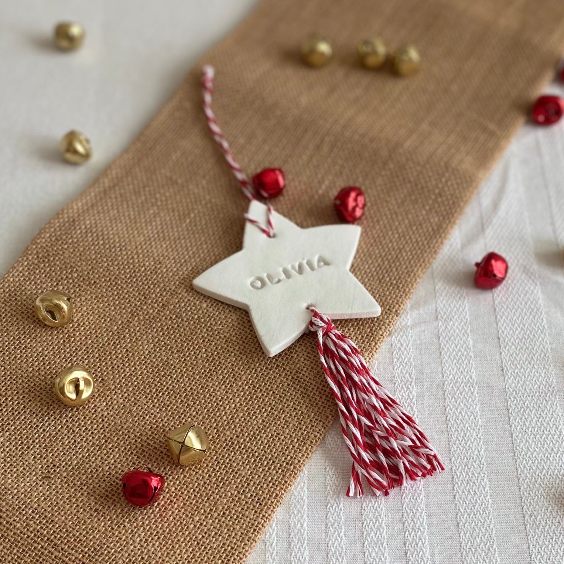Star Tag With Tassel