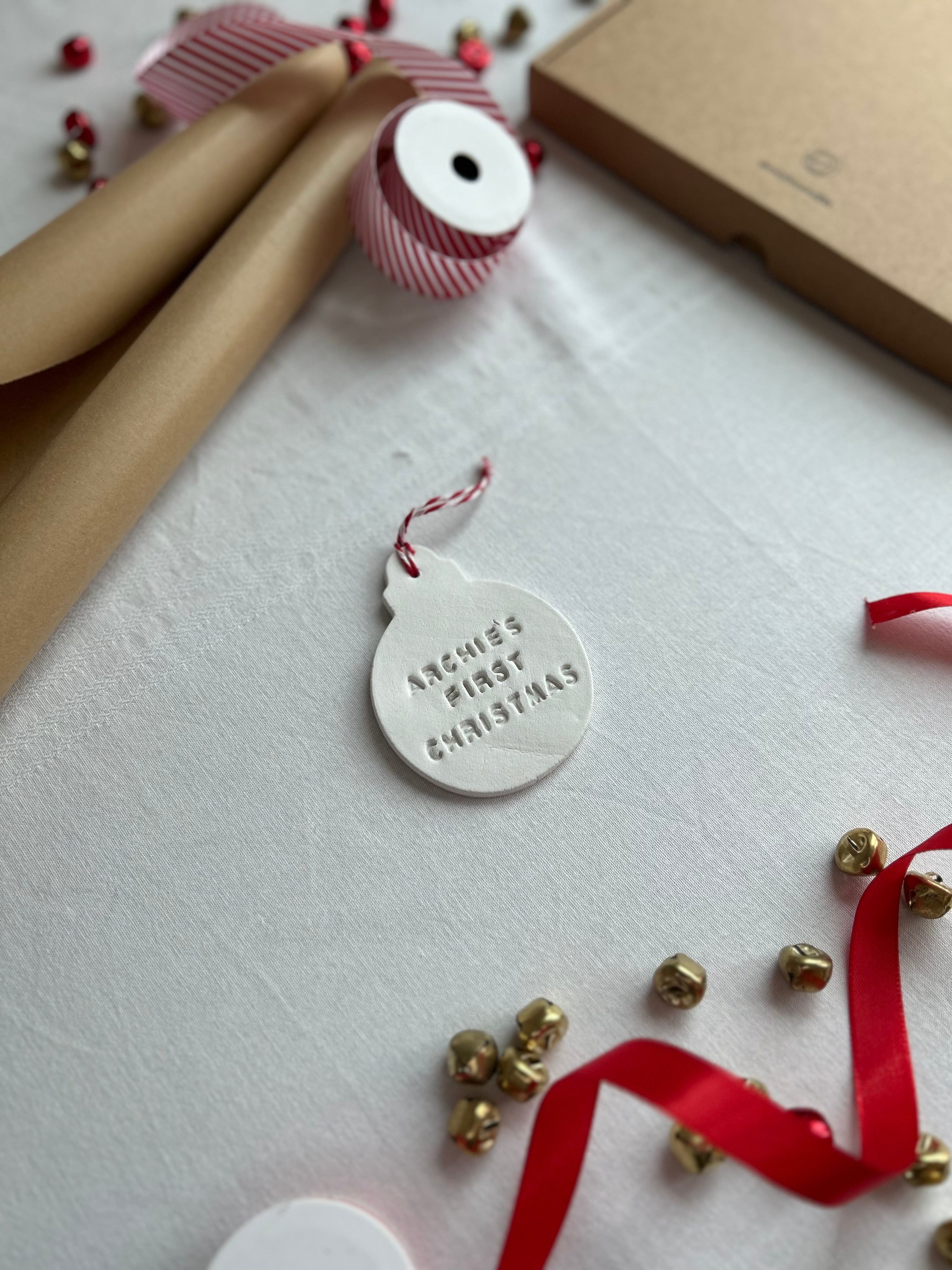 First Christmas Bauble