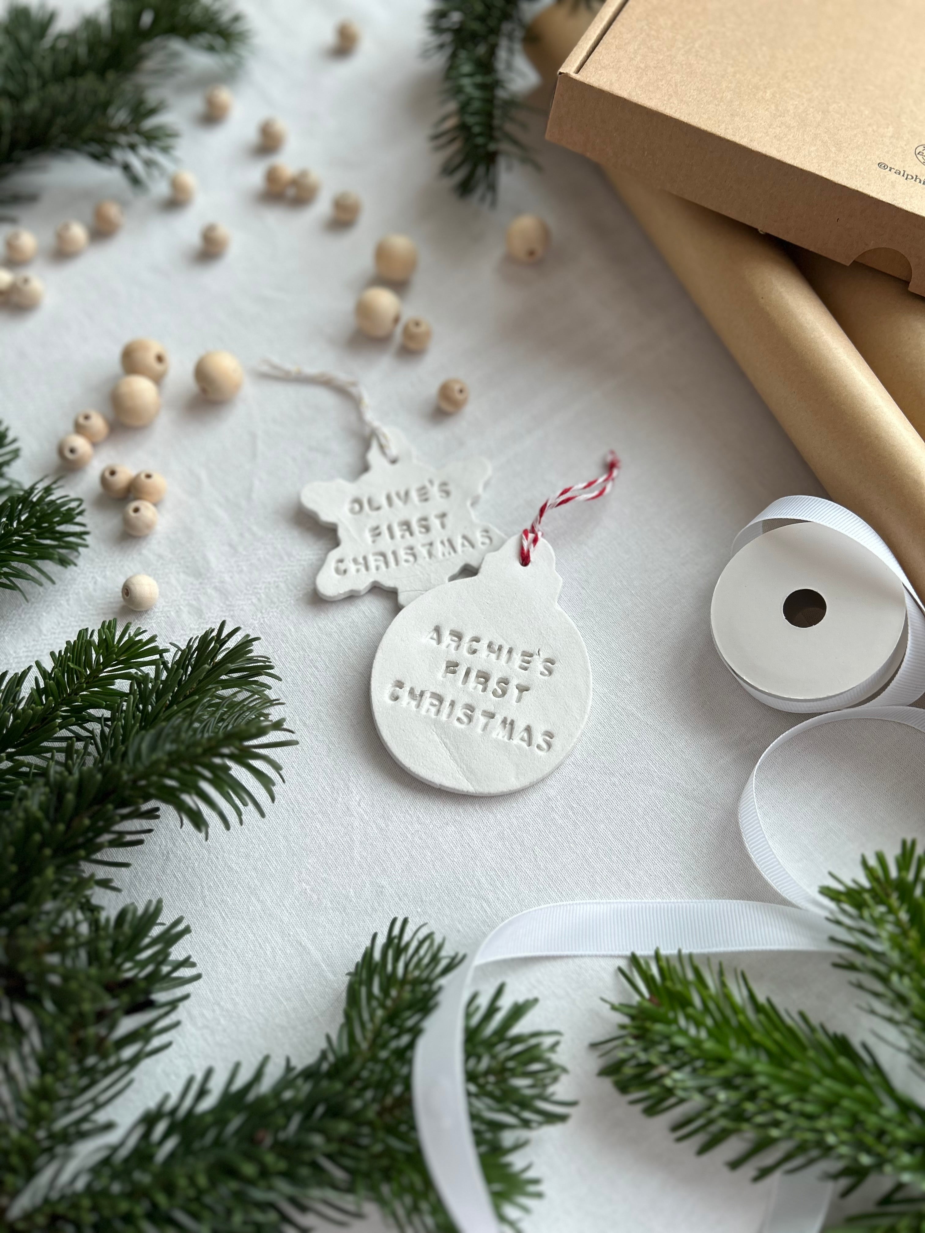First Christmas Bauble